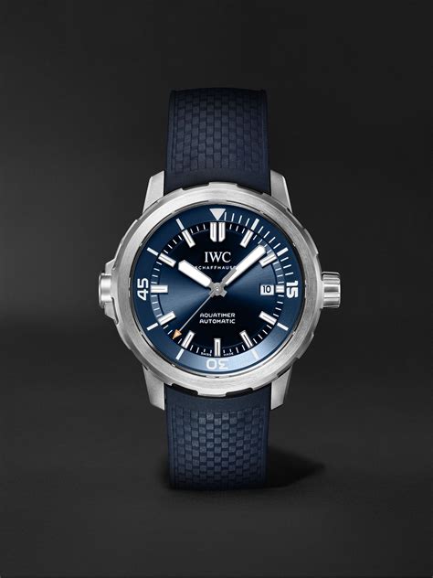 iwc aquatimer blue review|iwc jacques cousteau divers watch.